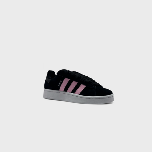 Adidas Campus 00s Black Pink Sneaker schwarz rosa schräg von vorne
