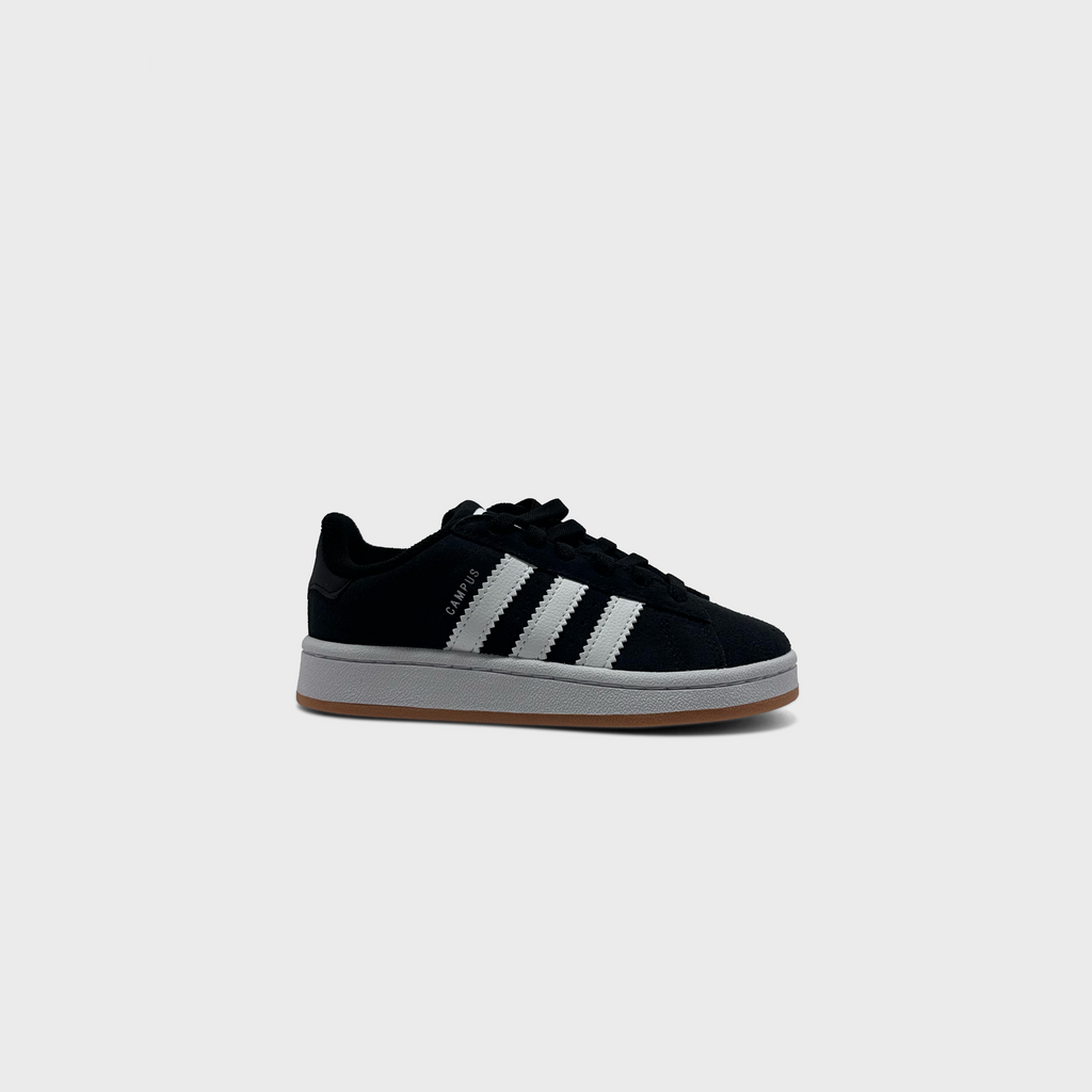 Adidas Campus 00s Black White Kids Sneaker schwarz weiß Außenseite Seitenansicht
