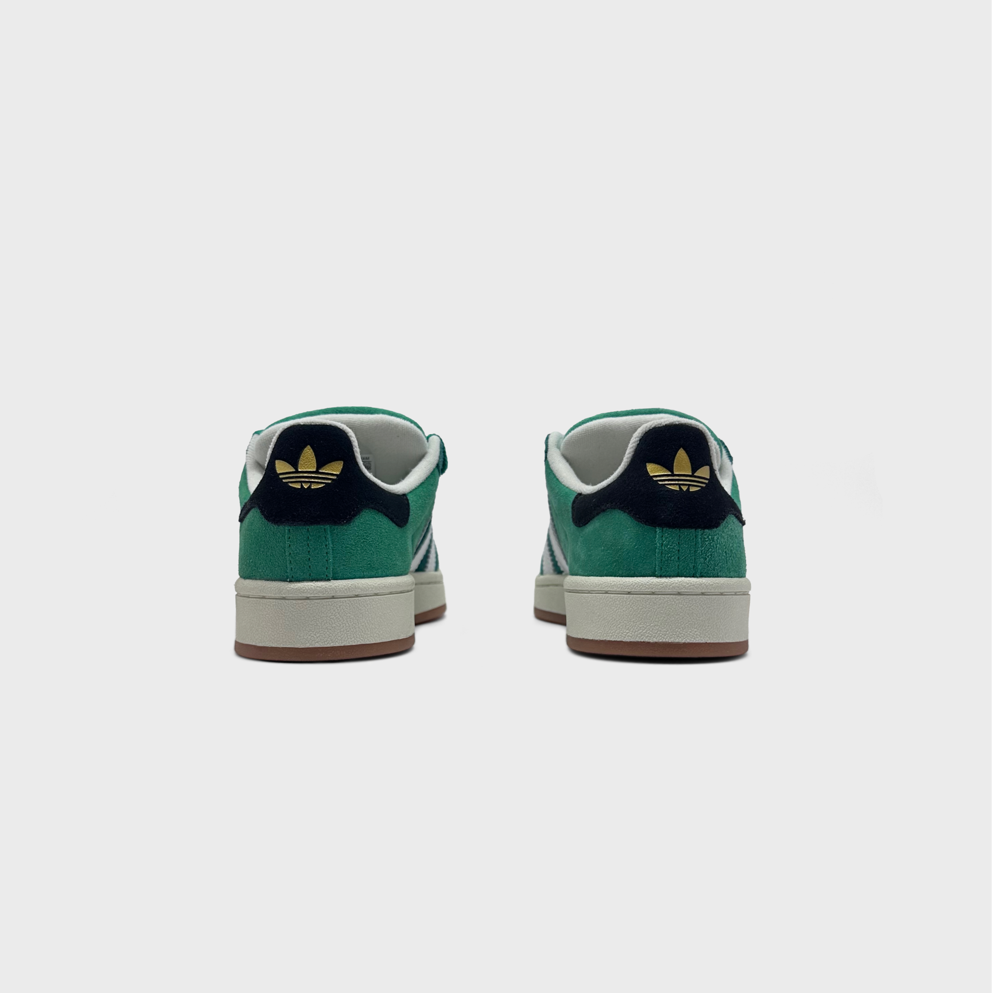 Adidas Campus 00s Dark Green Sneaker dunkelgrün Sneaker Paar Rückansicht
