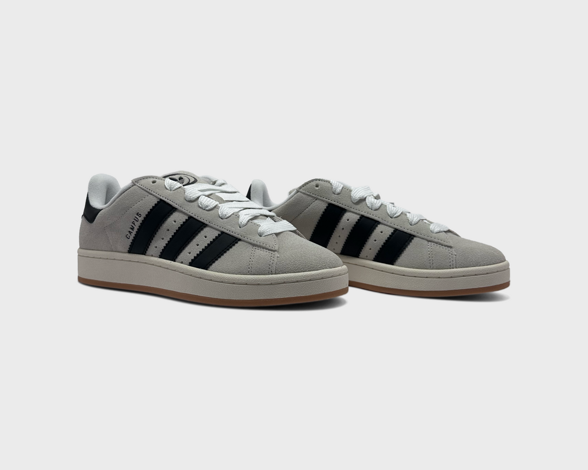 adidas Campus 00s Grey Black Sneaker grau schwarz Paar schräg von vorne