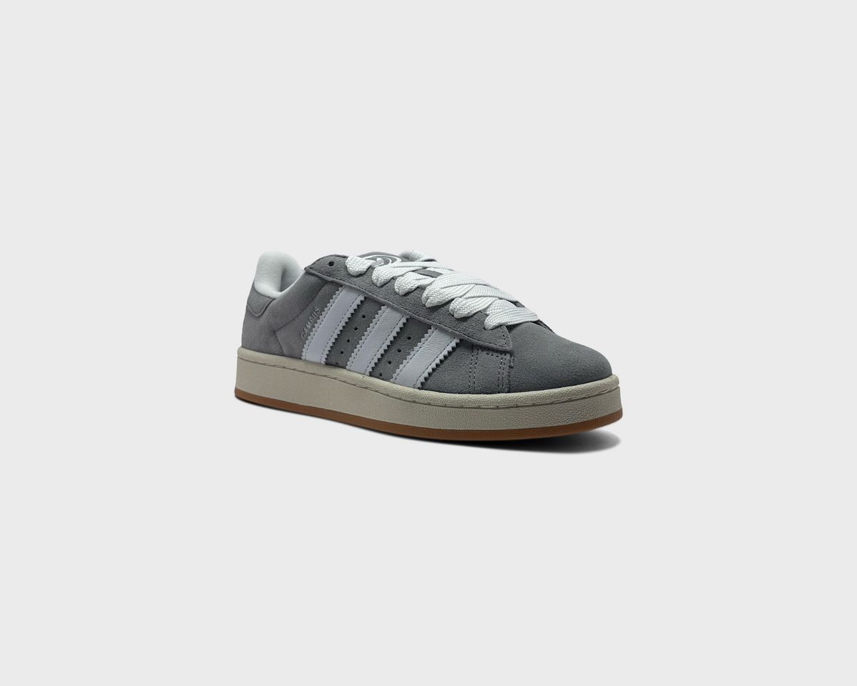 adidas Campus 00s Grey White Sneaker grau weiß schräg von vorne