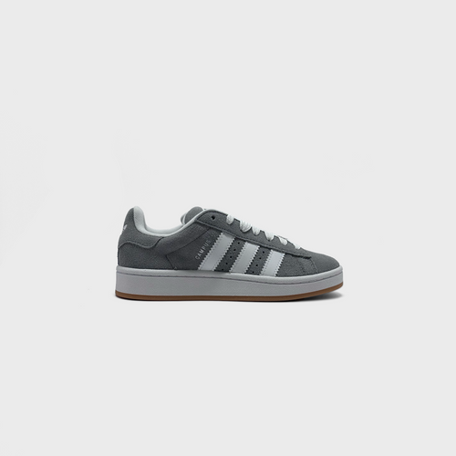 Adidas Campus 00s Light Grey White Sneaker hellgrau weiß Außenseite Seitenansicht
