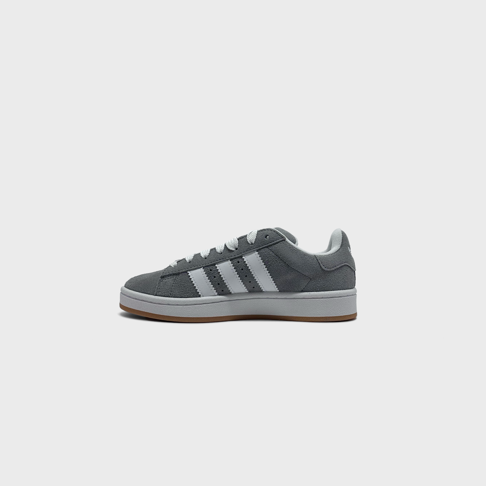 Adidas Campus 00s Light Grey White Sneaker hellgrau weiß Innenseite Seitenansicht

