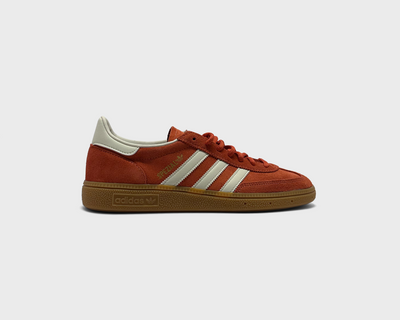 Adidas Handball Spezial Collegiate Orange Cream White Sneaker orange cremeweiß Außenseite Seitenansicht
