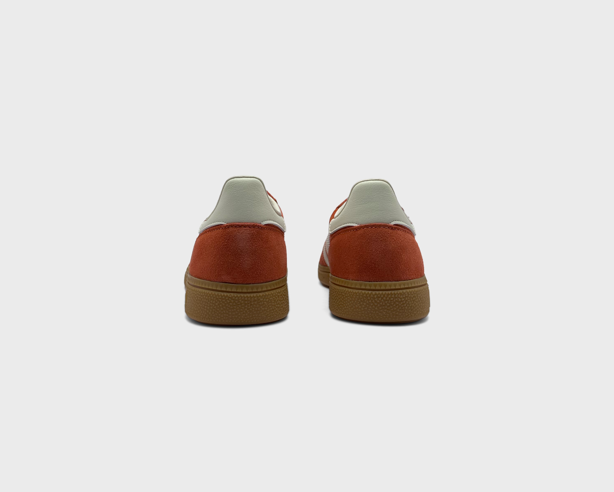 Adidas Handball Spezial Collegiate Orange Cream White Sneaker orange cremeweiß Sneaker Paar Rückansicht
