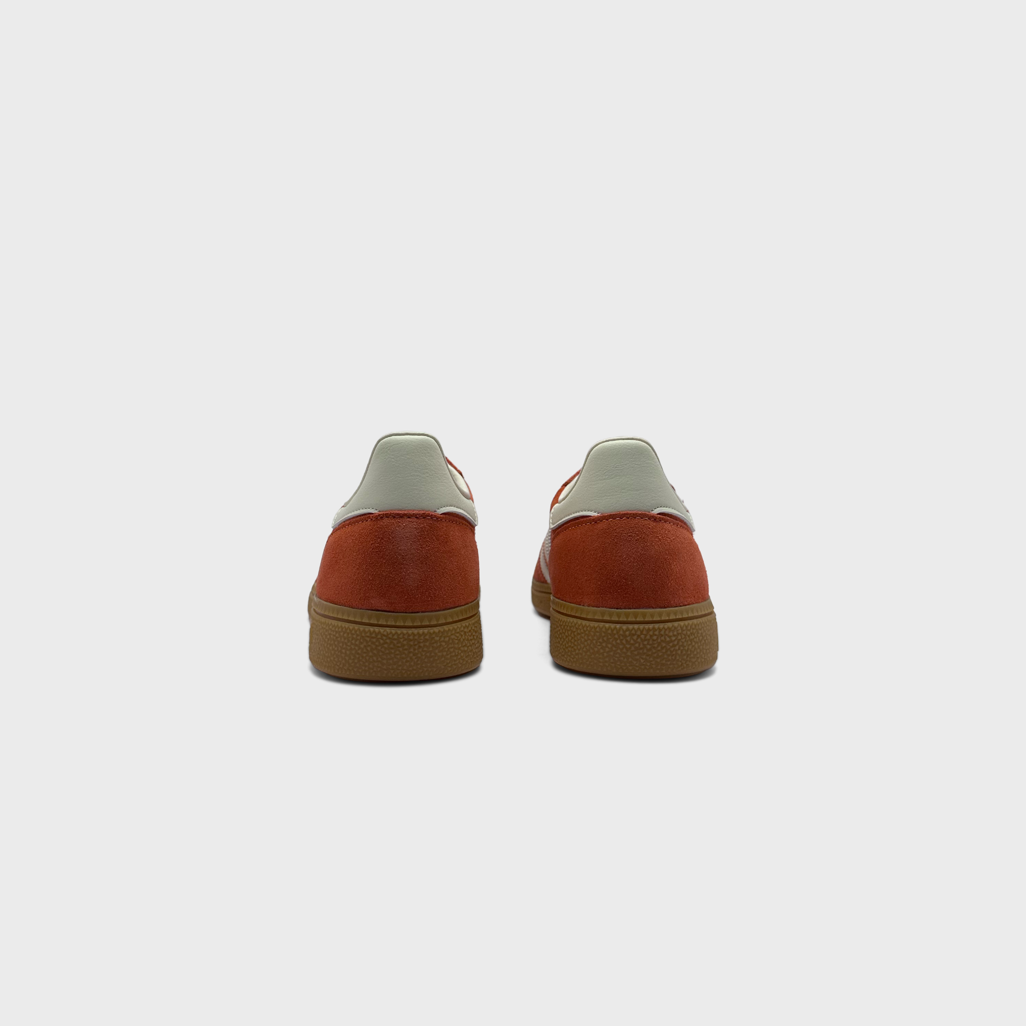 Adidas Handball Spezial Collegiate Orange Cream White Sneaker orange cremeweiß Sneaker Paar Rückansicht
