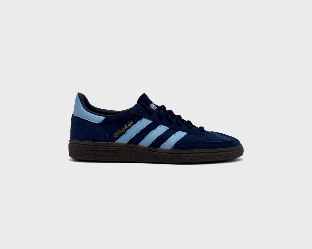 adidas Handball Spezial Navy Blue Sneaker dunkelblau Außenseite Seitenansicht