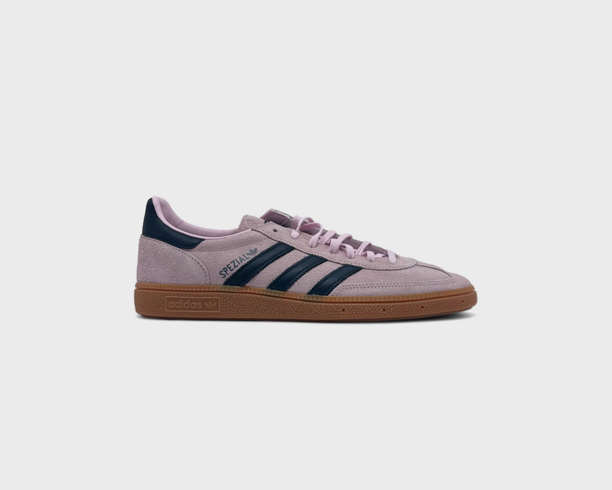 adidas Handball Spezial Pink Navy Sneaker rosa dunkelblau Außenseite Seitenansicht