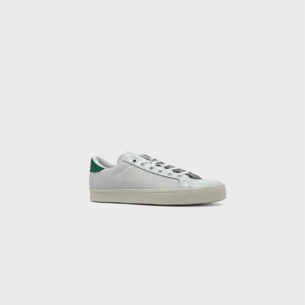 Adidas Rod Laver Vintage White Green Sneaker weiß grün schräg von vorne
