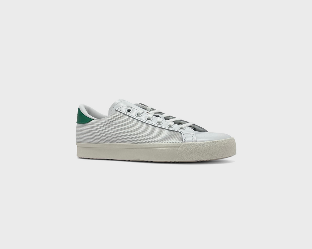 adidas Rod Laver Vintage White Green Sneaker weiß grün schräg von vorne