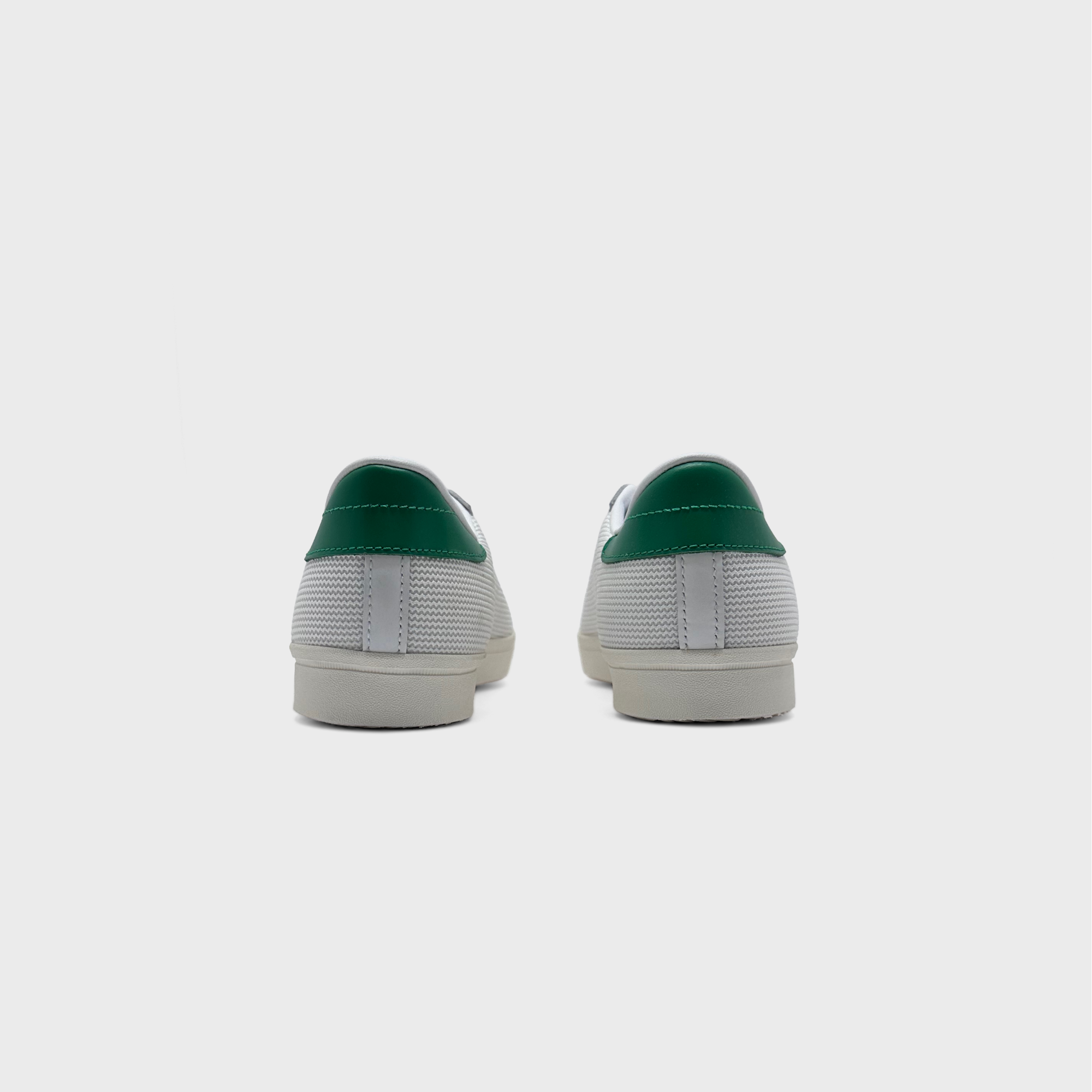 Adidas Rod Laver Vintage White Green Sneaker weiß grün Sneaker Paar Rückansicht
