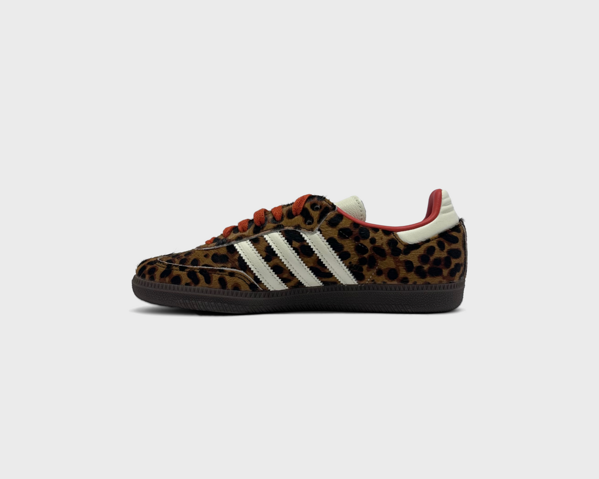 adidas Samba OG Leopard Sneaker leopard Innenseite Seitenansicht