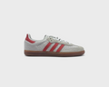 adidas Samba OG White Red Sneaker weiß rot Außenseite Seitenansicht