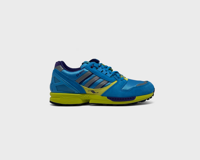 Adidas ZX8000 Blue Green Sneaker blau grün Außenseite Seitenansicht
