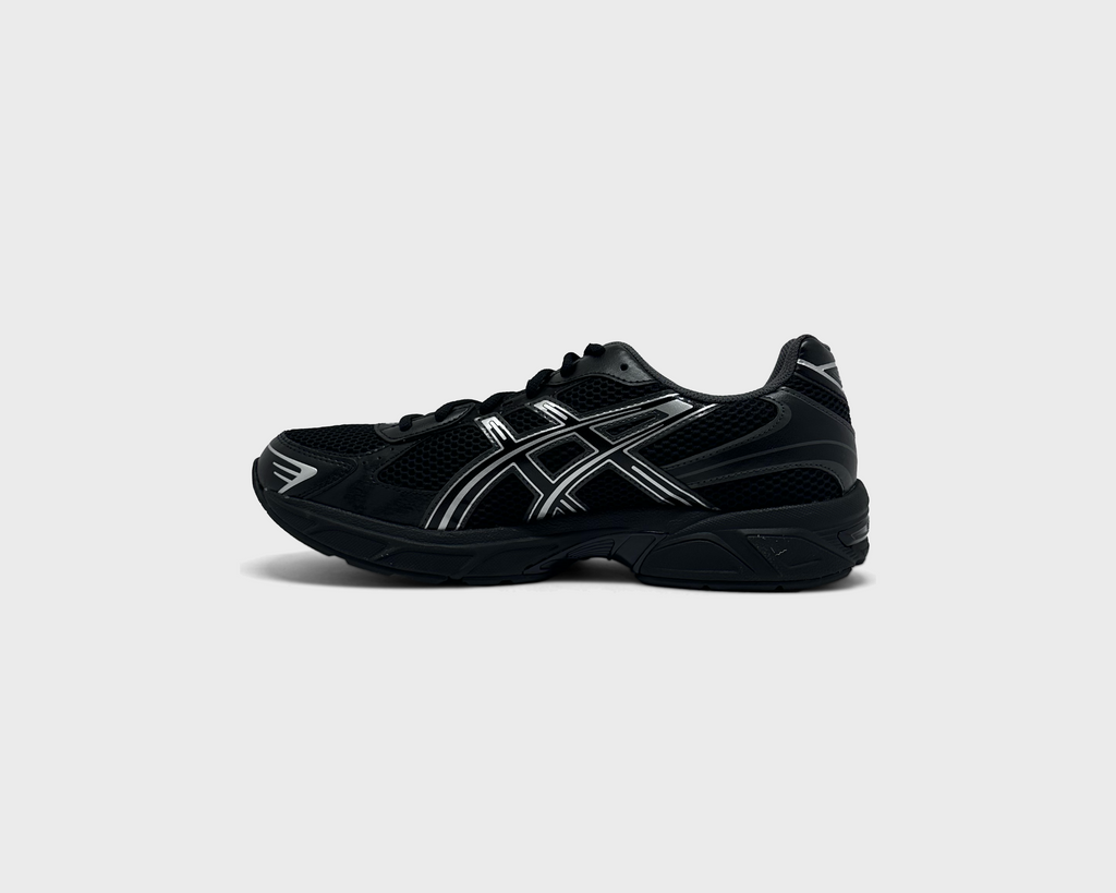Asics Gel-1130 Black Pure Silver Sneaker schwarz silber Innenseite Seitenansicht