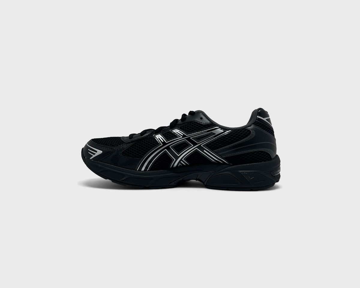 Asics Gel-1130 Black Pure Silver Sneaker schwarz silber Innenseite Seitenansicht