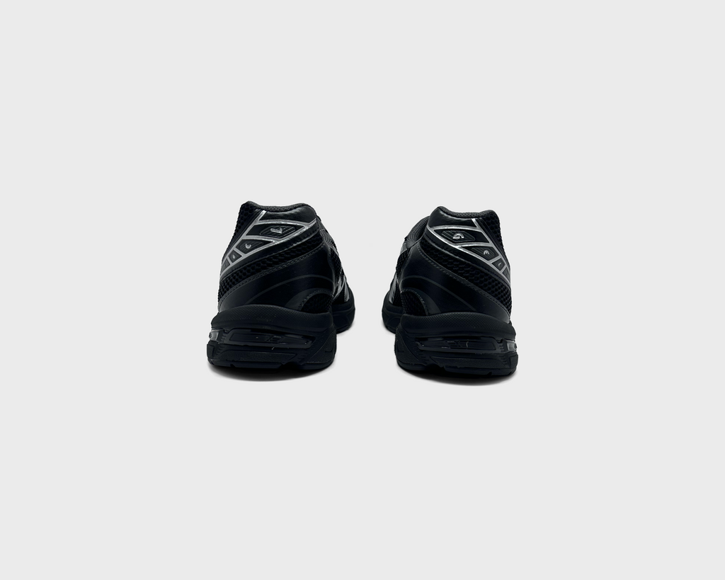 Asics Gel-1130 Black Pure Silver Sneaker schwarz silber Paar Rückansicht