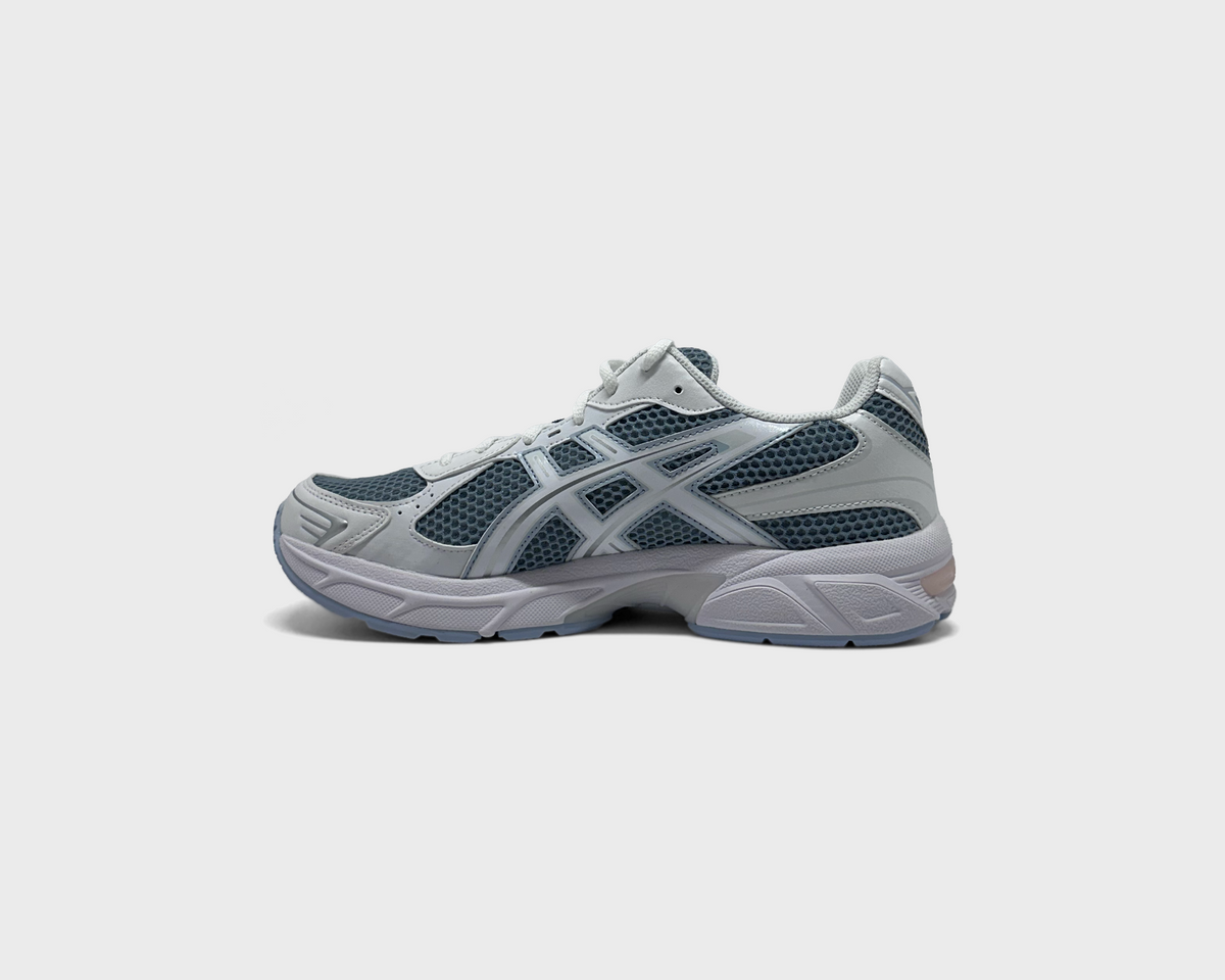 Asics Gel-1130 Slate Blue White Sneaker blaugrau weiß Innenseite Seitenansicht