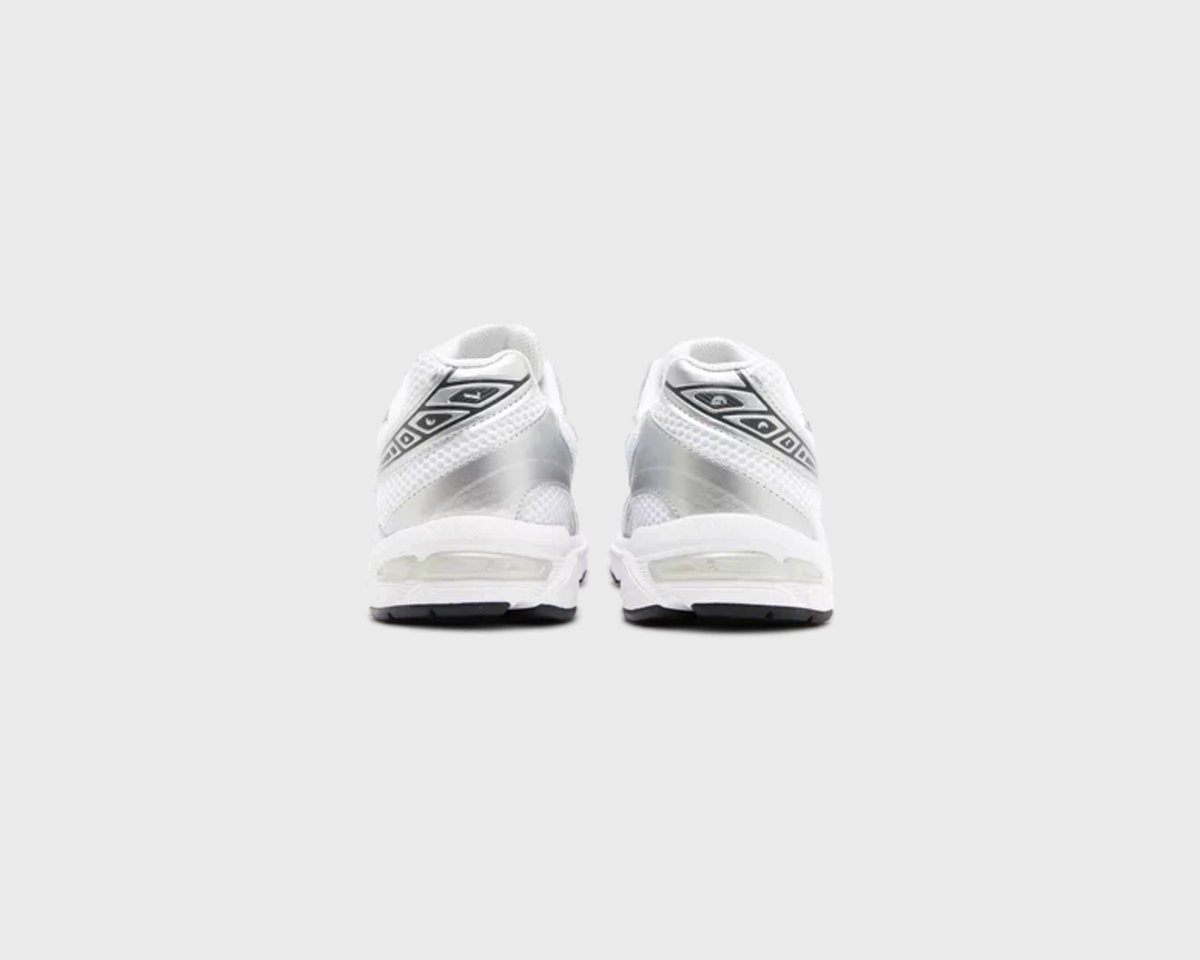 Asics Gel-1130 White Pure Silver Sneaker weiß silber Paar Rückansicht