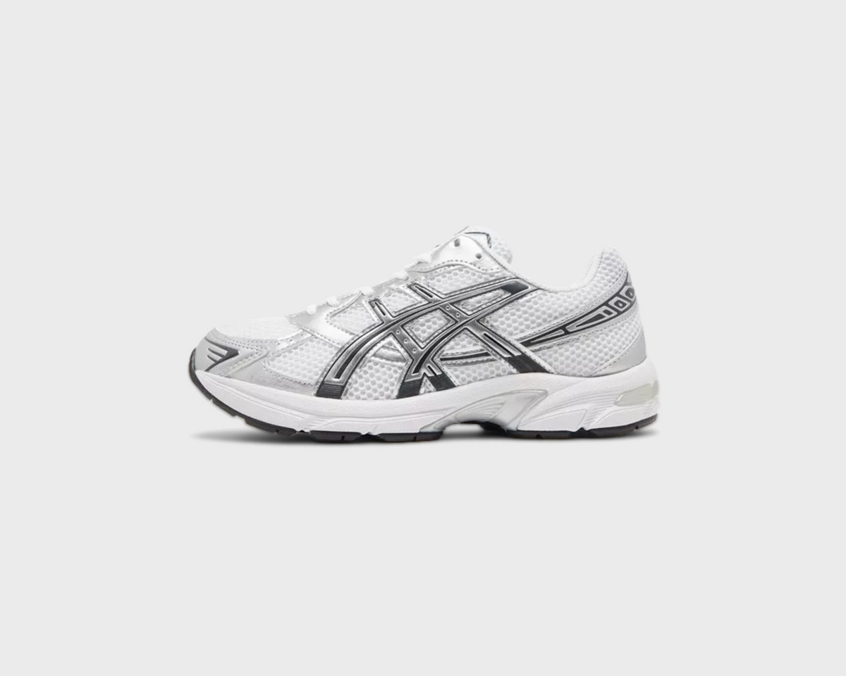 Asics Gel-1130 White Pure Silver Sneaker weiß silber Innenseite Seitenansicht