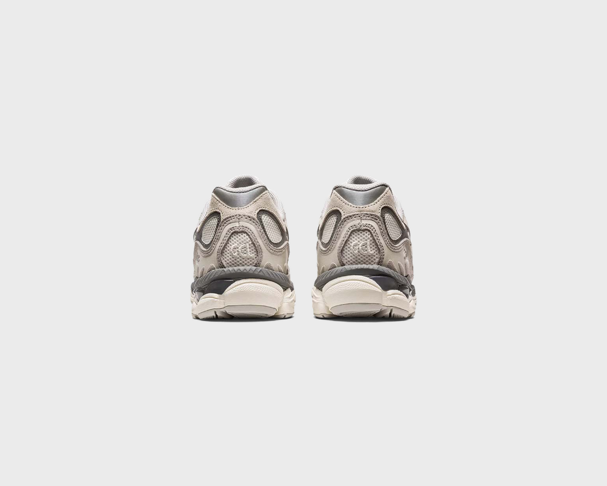 Asics Gel-NYC Cream Oyster Grey Sneaker creme grau Paar Rückansicht
