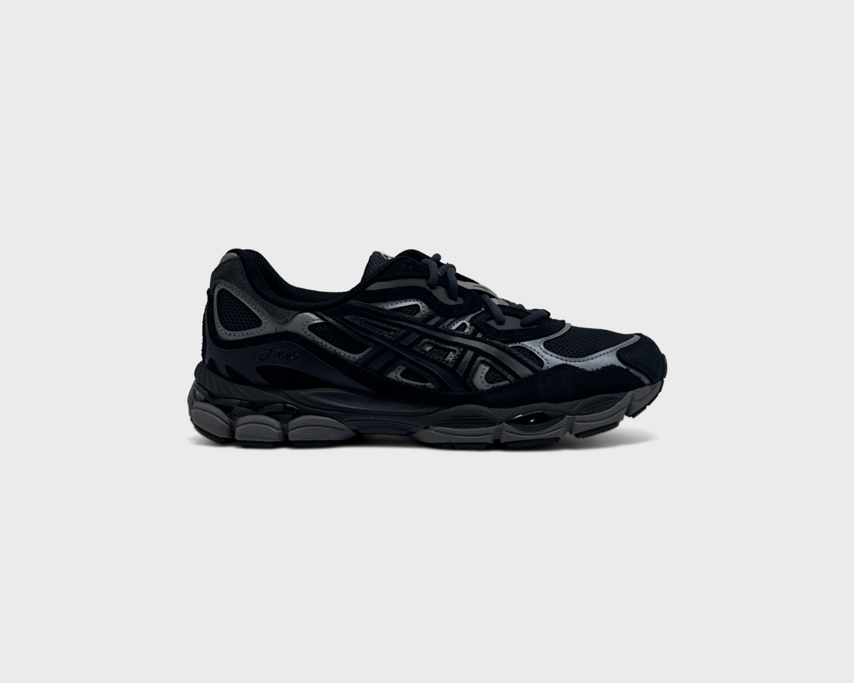 Asics Gel-NYC Graphite Grey Black Sneaker grau schwarz Außenseite Seitenansicht