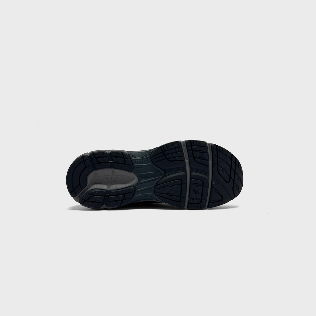 Asics Graphite Grey Black Kids Sneaker grau schwarz Sohle Unterseite
