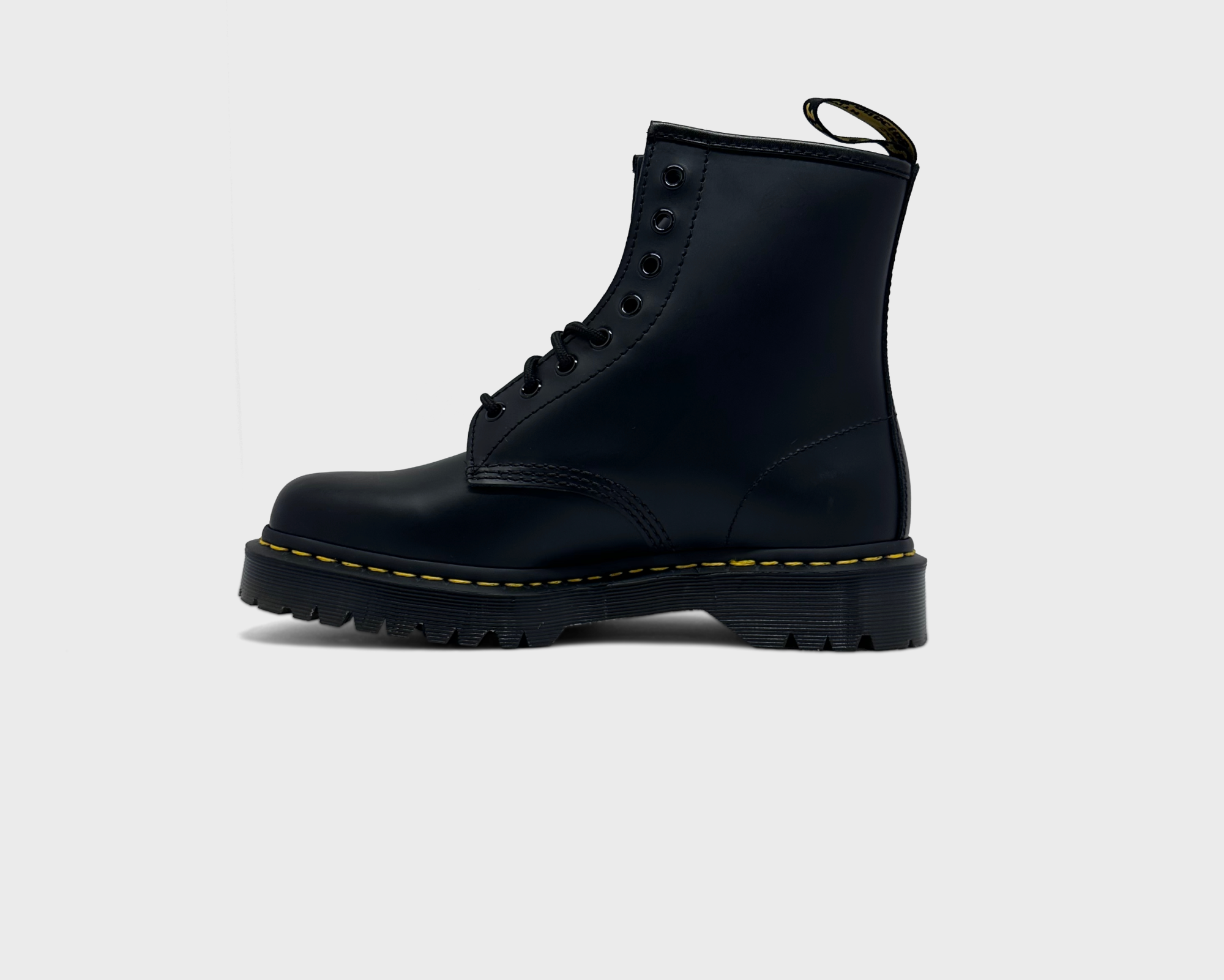 Dr. Martens 1460 Bex Black Sneaker schwarz Innenseite Seitenansicht
