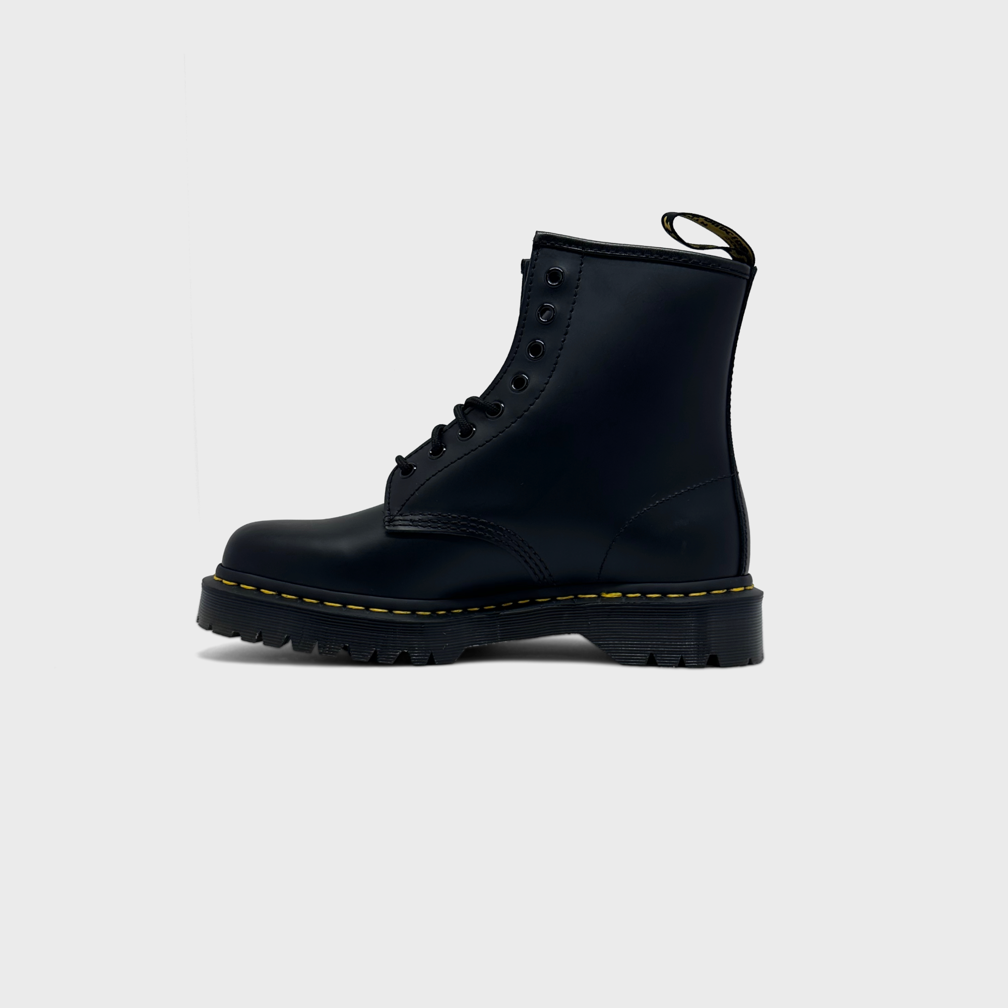 Dr. Martens 1460 Bex Black Sneaker schwarz Innenseite Seitenansicht
