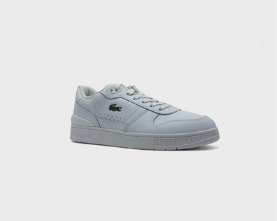 Lacoste T-Clip Set White Sneaker weiß schräg von vorne
