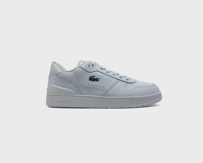 Lacoste T-Clip Set White Sneaker weiß Außenseite Seitenansicht
