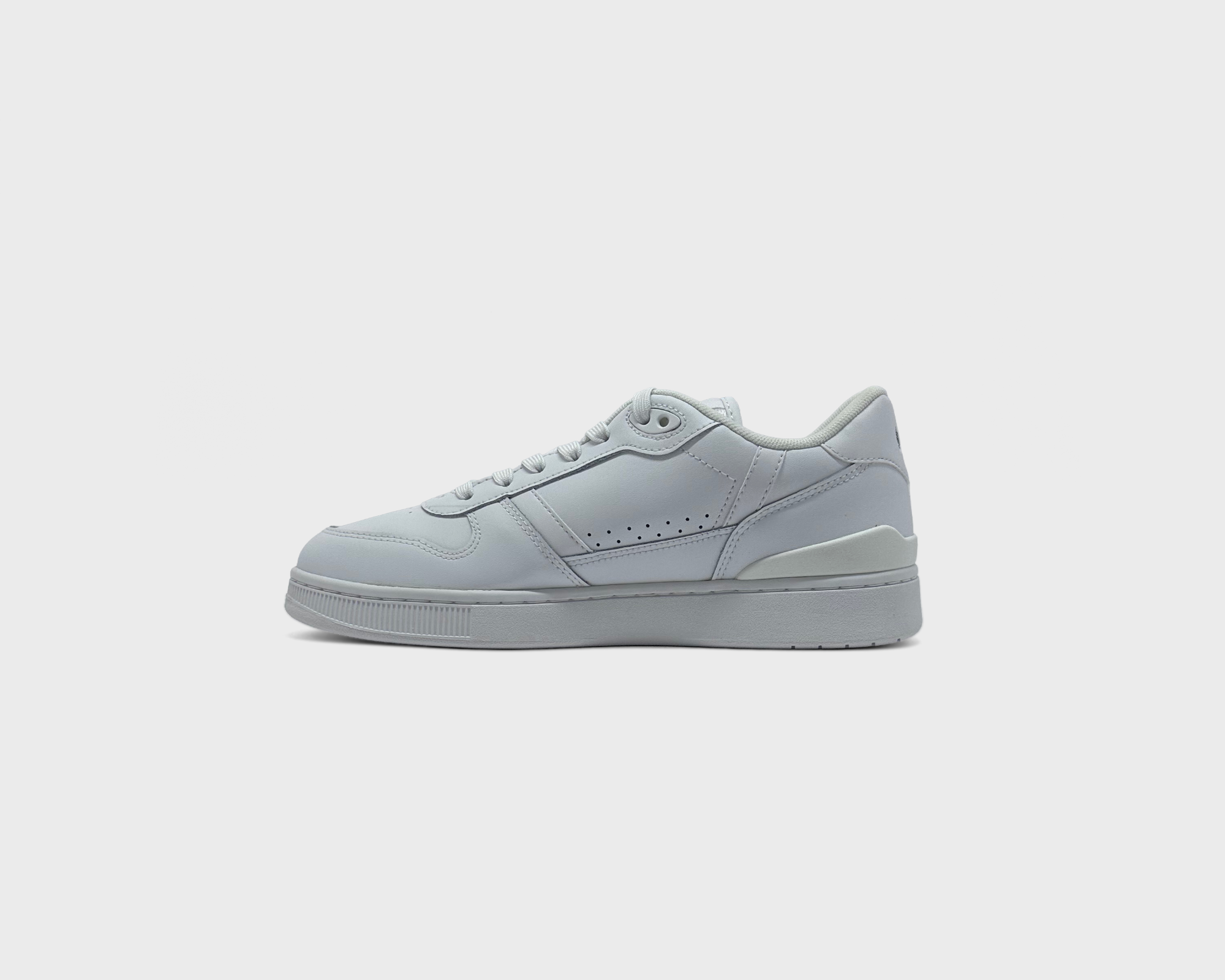 Lacoste T-Clip Set White Sneaker weiß Innenseite Seitenansicht
