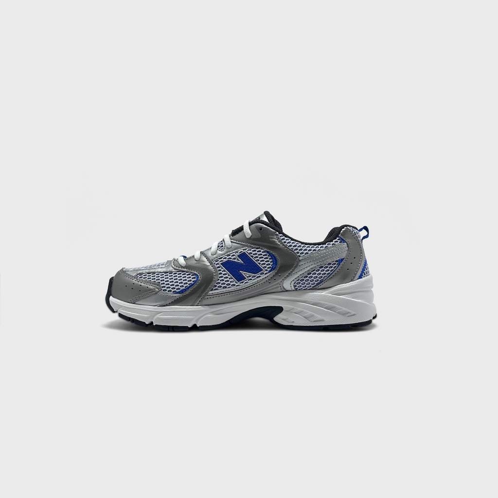 New Balance 530 Silver Blue Sneaker silber blau Innenseite Seitenansicht
