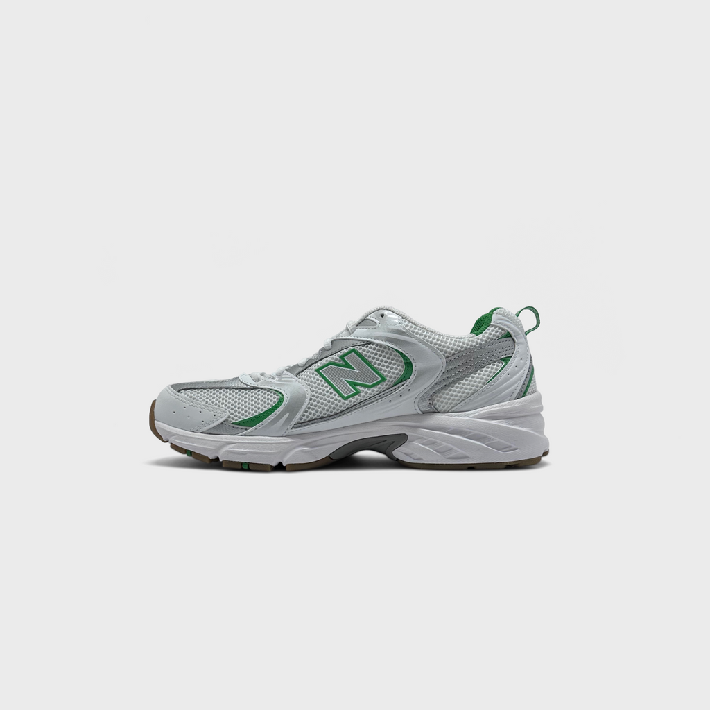 New Balance 530 Silver Green Sneaker silber grün Innenseite Seitenansicht
