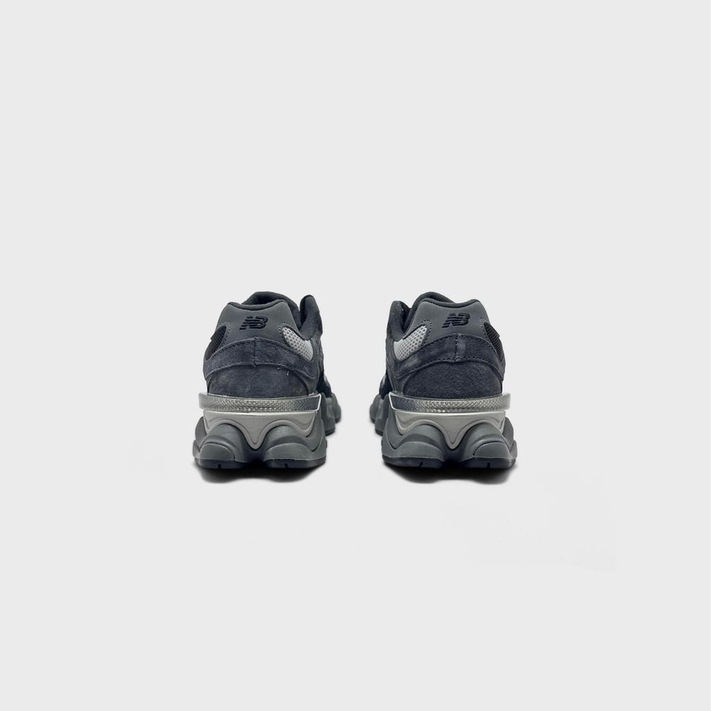 New Balance 9060 Black Grey Sneaker schwarz grau Sneaker Paar Rückansicht
