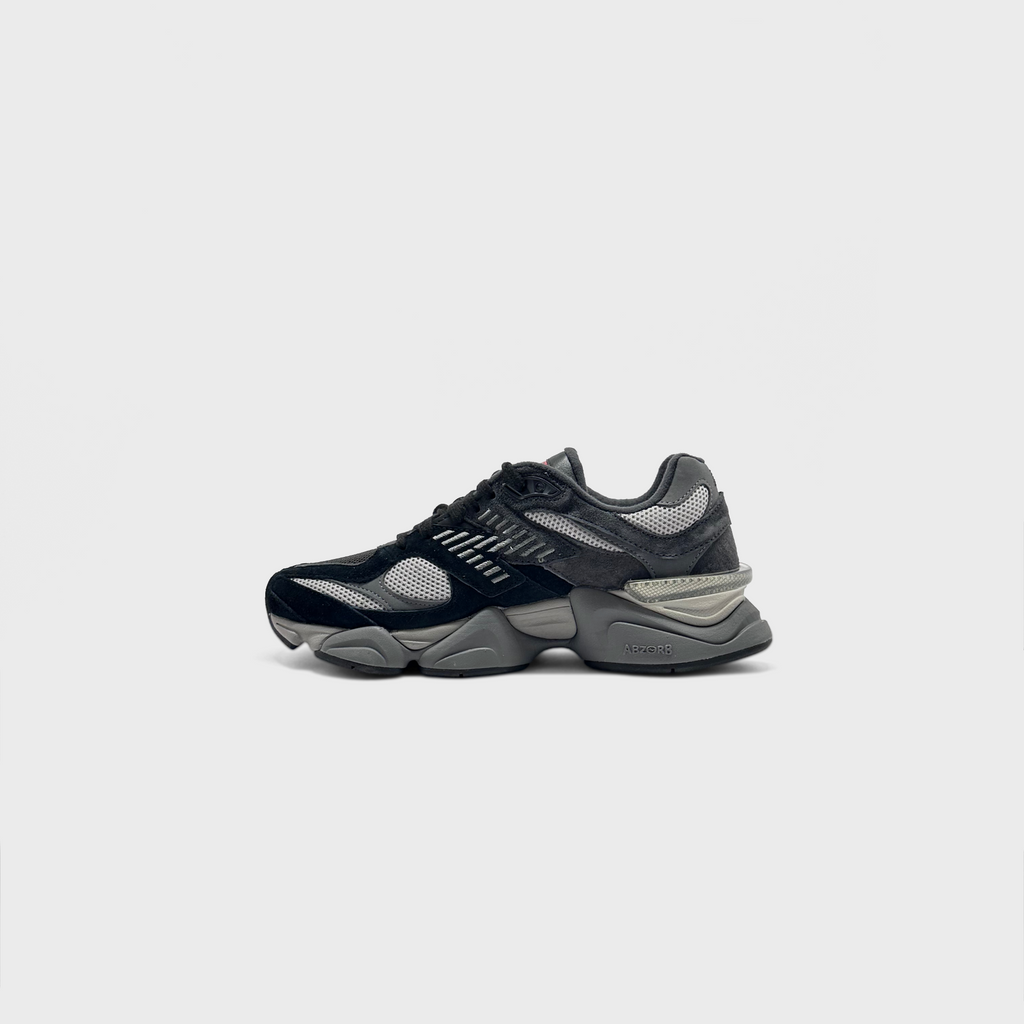 New Balance 9060 Black Grey Sneaker schwarz grau Innenseite Seitenansicht
