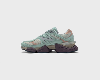 New Balance 9060 Green Brown Sneaker grün braun Innenseite Seitenansicht
