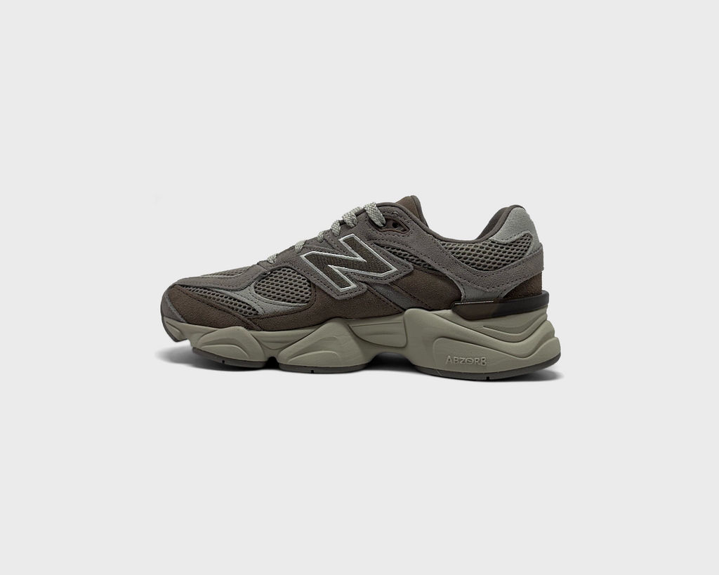 New Balance 9060 Mushroom Arid Stone (Kids) Sneaker graubraun Innenseite Seitenansicht