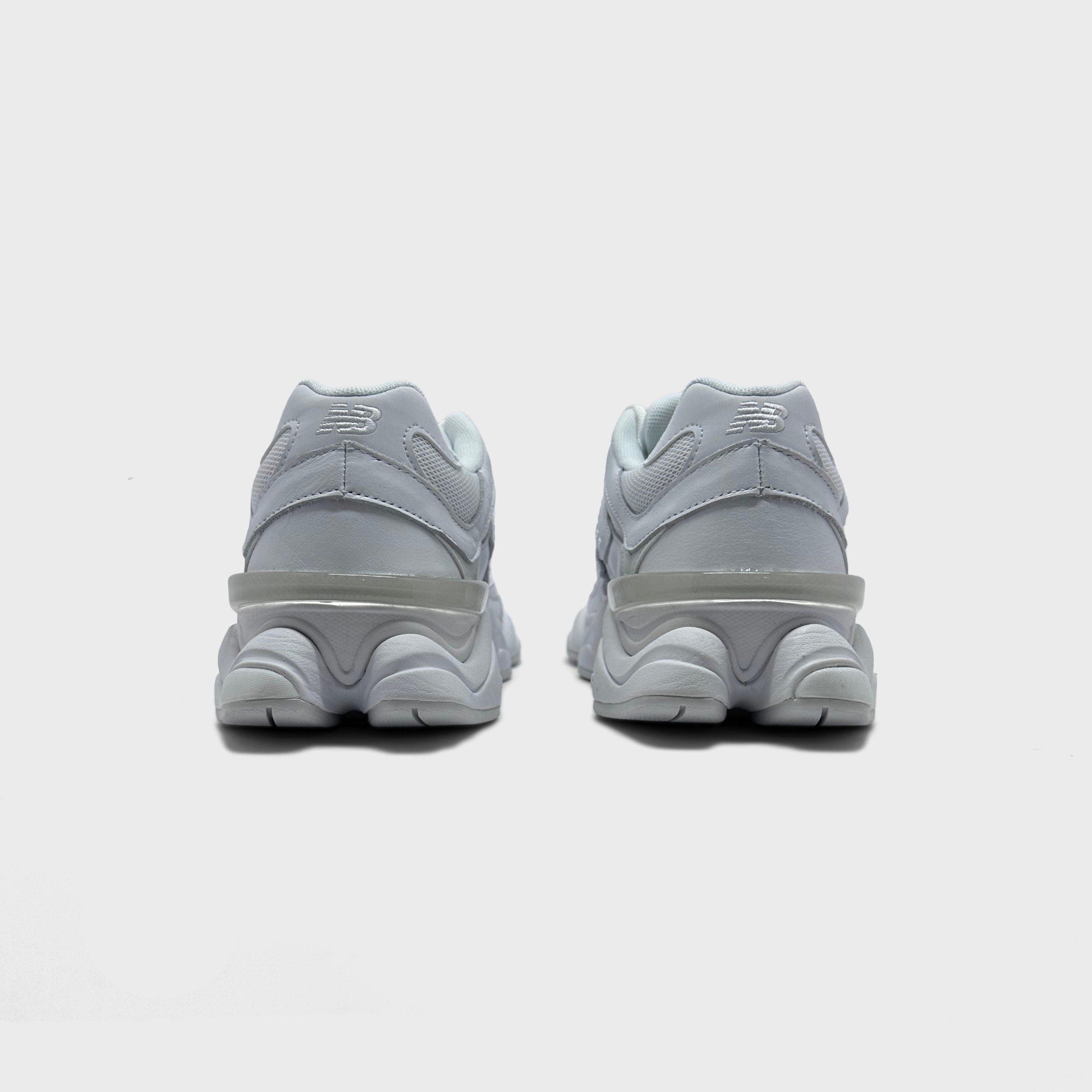 New Balance 9060 White Sneaker weiß Sneaker Paar Rückansicht
