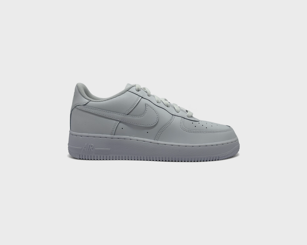 Nike Air Force 1 Low White Kids Sneaker weiß Außenseite Seitenansicht