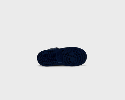 Nike Air Jordan 1 Retro High OG Midnight Navy Sneaker dunkelblau weiß Sohle Unterseite
