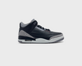 Nike Air Jordan 3 Retro Black Cement Sneaker schwarz grau Außenseite Seitenansicht