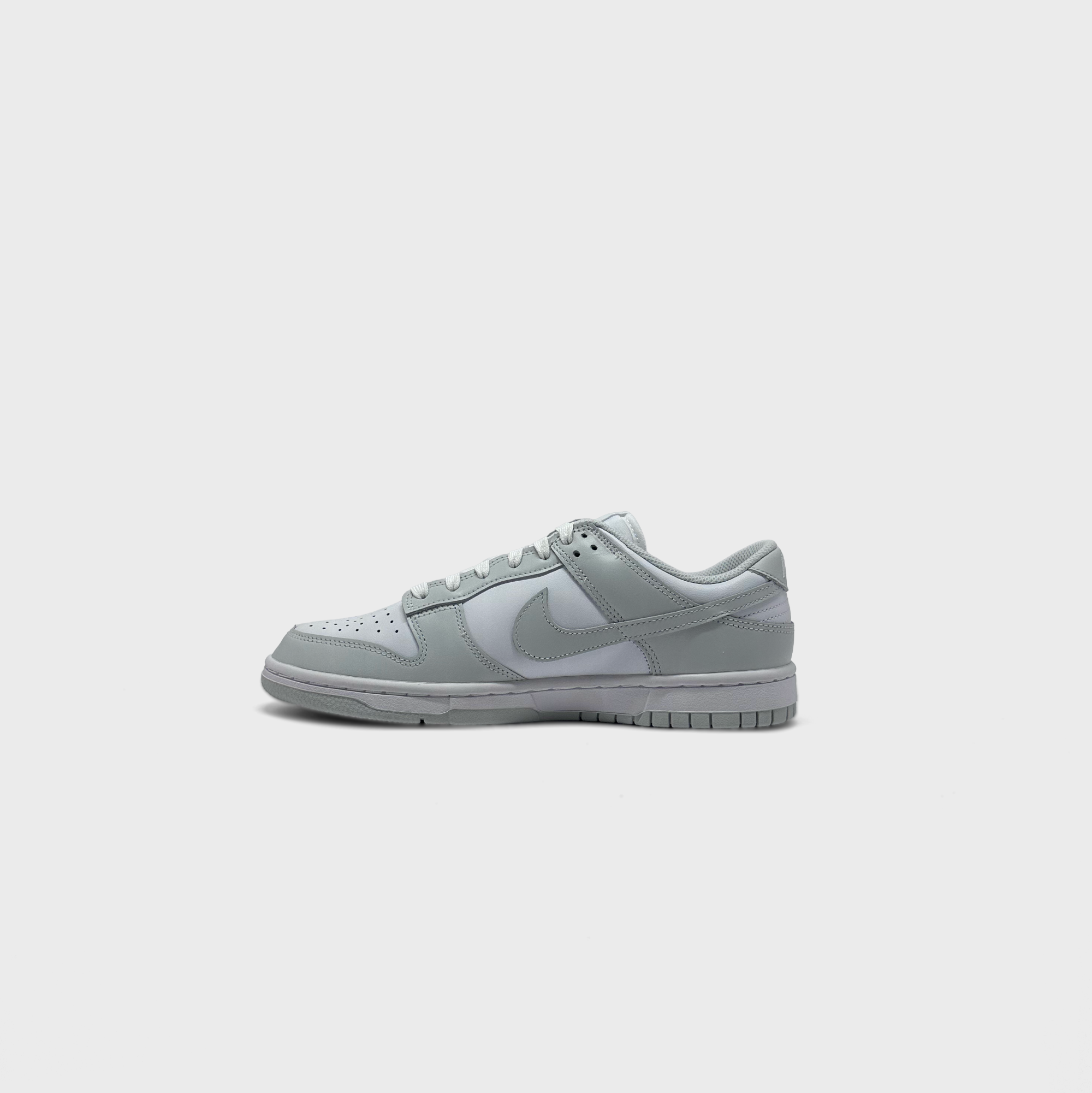 Nike Dunk Low Grey White Sneaker grau weiß Innenseite Seitenansicht
