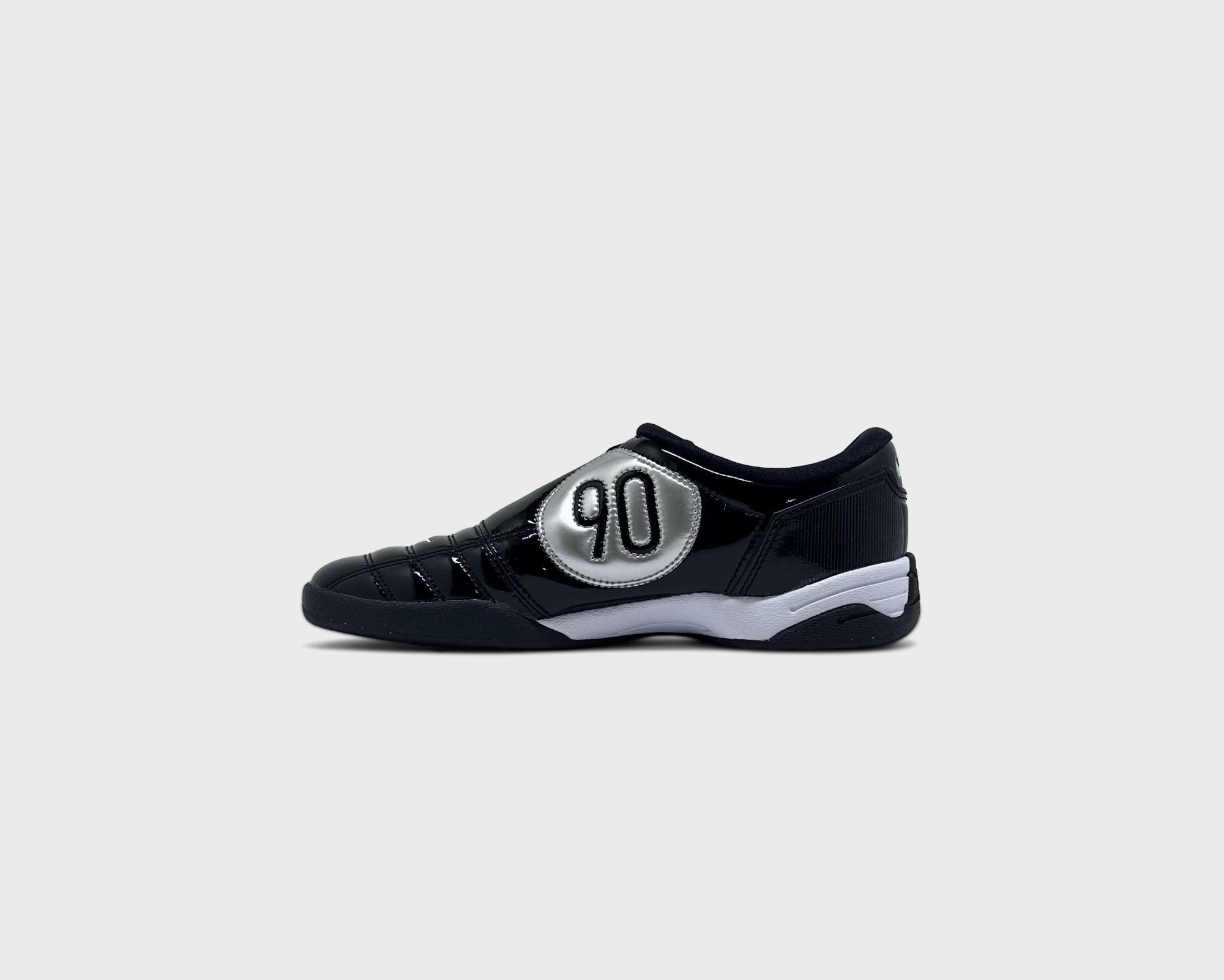 Nike Total 90 SP Black White Sneaker schwarz weiß Innenseite Seitenansicht
