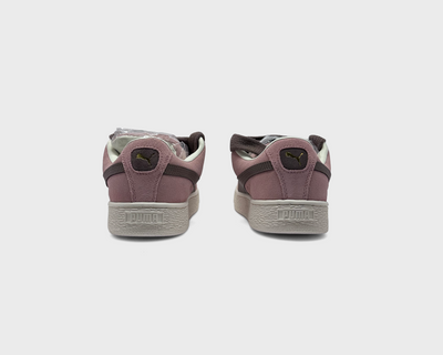 Puma Suede Pink Brown Sneaker pink braun Sneaker Paar Rückansicht
