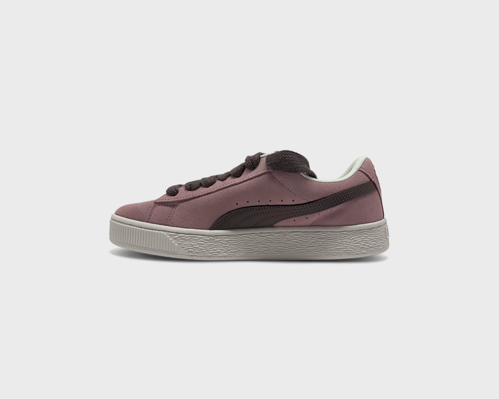 Puma Suede Pink Brown Sneaker pink braun Innenseite Seitenansicht