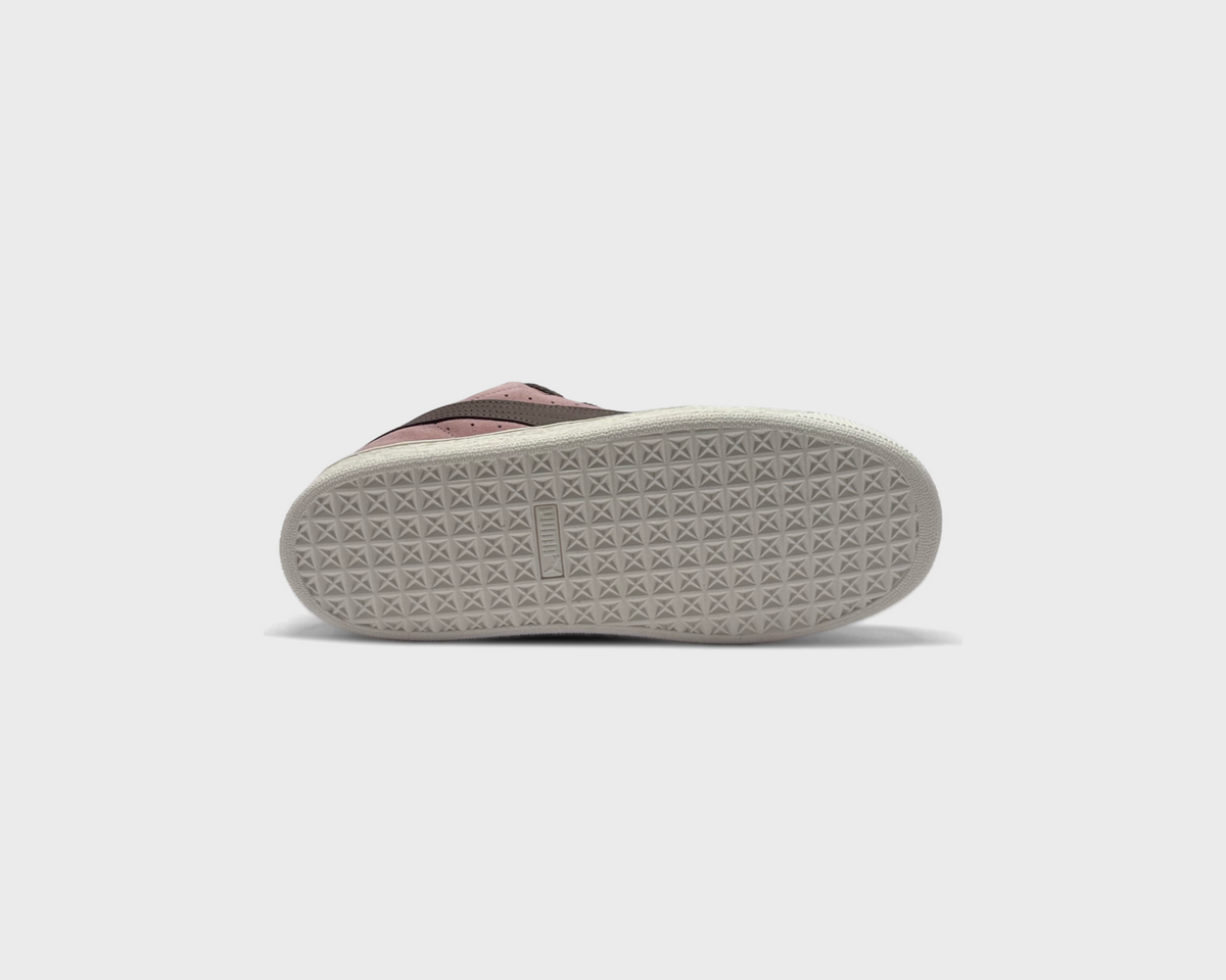 Puma Suede Pink Brown Sneaker pink braun Sohle Unterseite