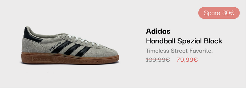 Adidas Handball Spezial Black Sneaker im sneekrs Sale mit reduziertem Preis