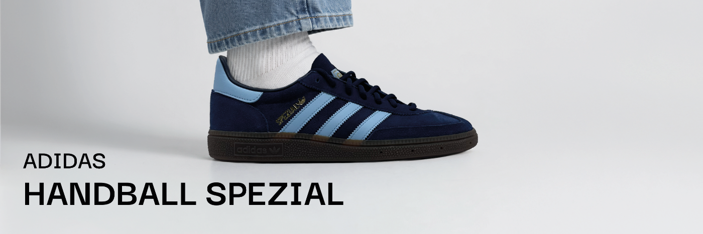 Adidas Handball Spezial Navy Blue Sneaker bei sneekrs als moderner Streetwear-Banner