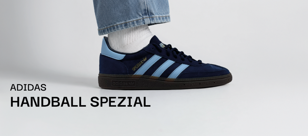 Adidas Handball Spezial Navy Blue Sneaker bei sneekrs als moderner Streetwear-Banner